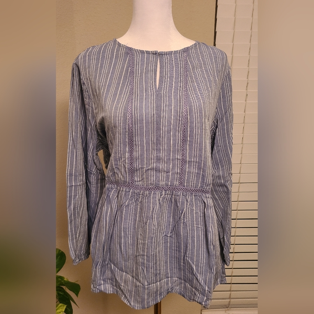 NWT Fever 3/4 Long Sleeve Blouse